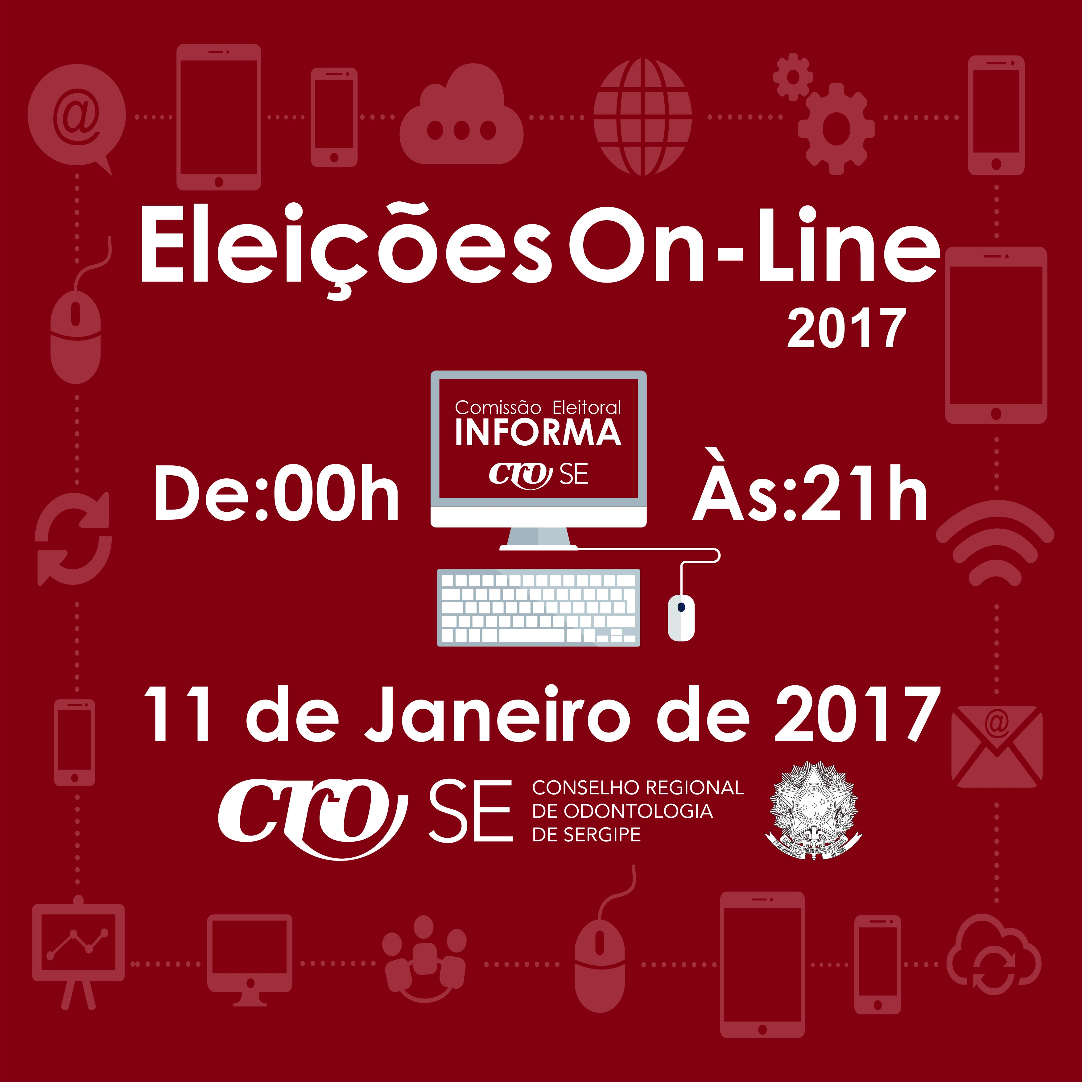 Primeira Eleição Online do CRO-SE / 2017