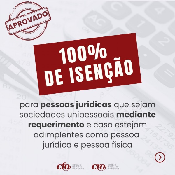 Sistema Conselhos aprova Anuidade 2024 sem reajuste, isenção e descontos para PJ unipessoal e recém-formados