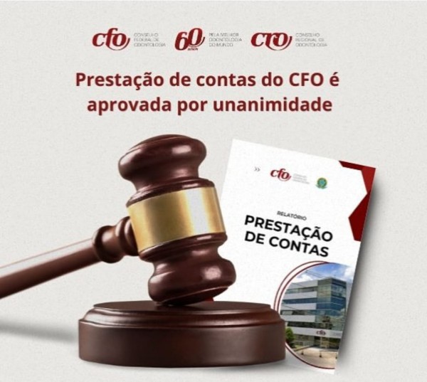 Prestação de contas do CFO é aprovada por unanimidade