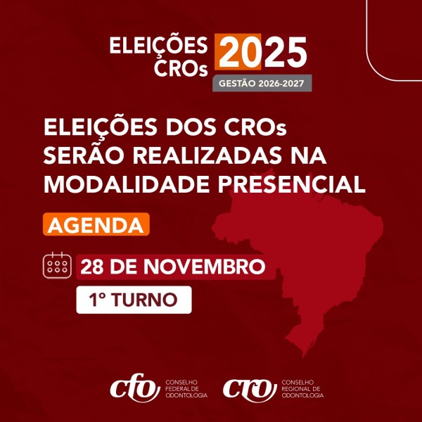 Eleições 2025 serão realizadas em 28 de novembro na modalidade presencial