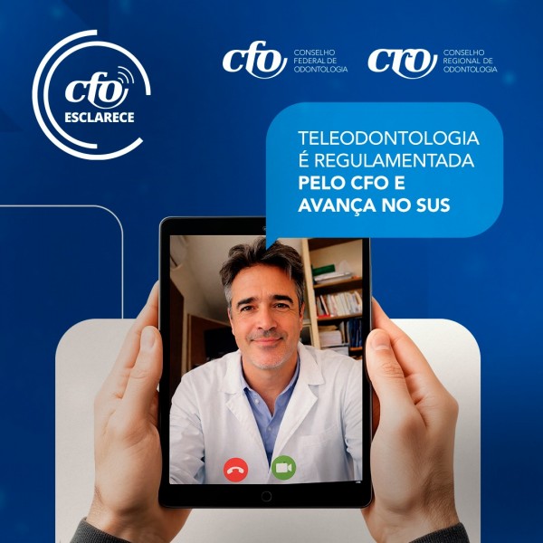 CFO regulamenta a Teleodontologia