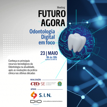 CRO-SE abre inscrições para Meeting "Futuro Agora - Odontologia Digital em Foco"