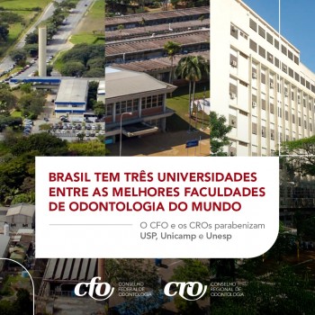 Brasil tem três universidades entre as melhores faculdades de Odontologia do mundo