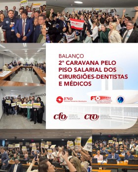 2ª Caravana Pelo Piso Salarial obteve vitórias importantes e demonstrou força das entidades que representam a Odontologia no Brasil