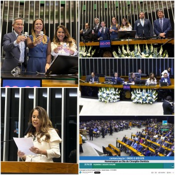 Presidente do CRO-SE discursa em Sessão Solene em homenagem ao Dia do Dentista da Câmara dos Deputados